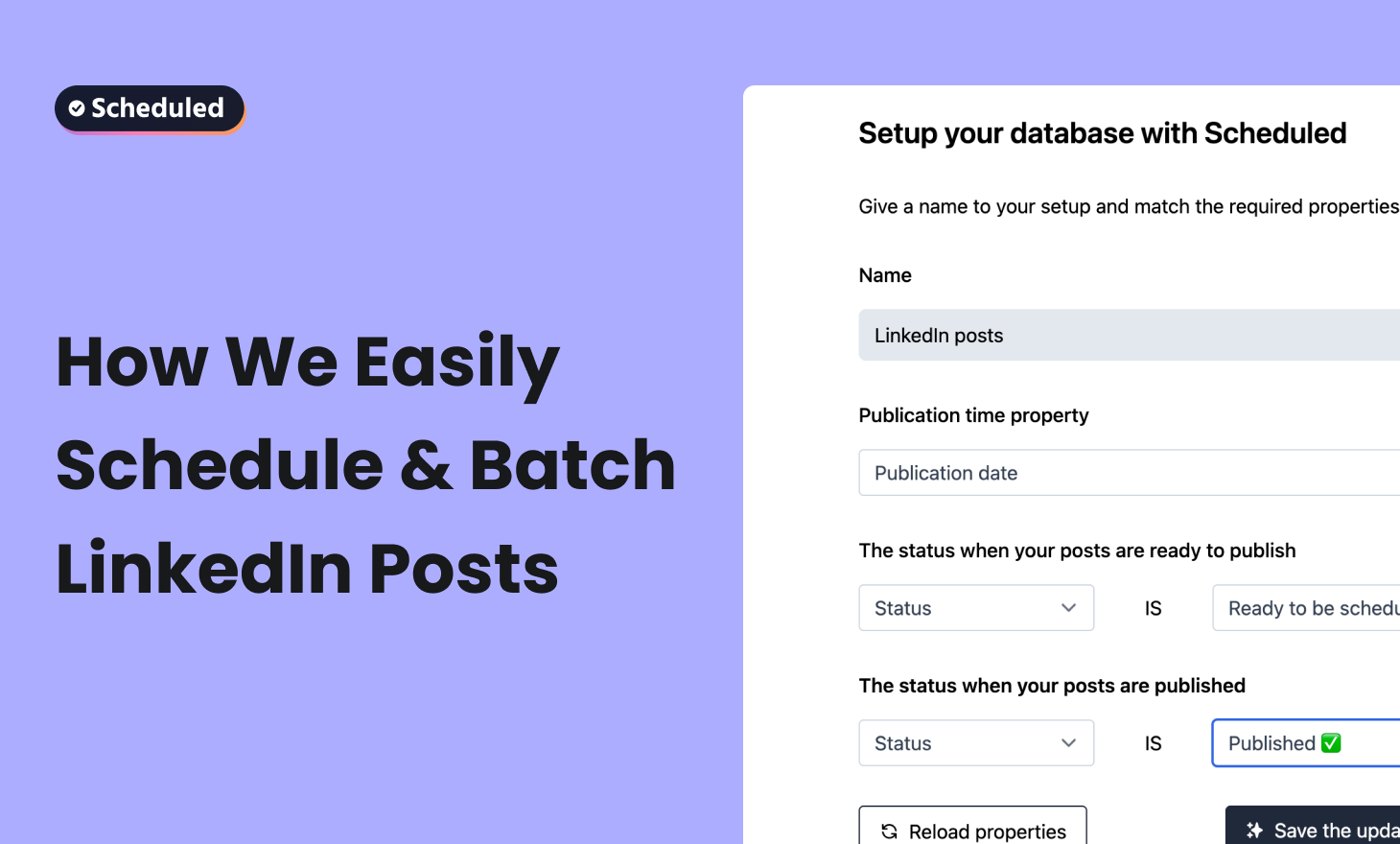 How We Easily Schedule & Batch LinkedIn Posts