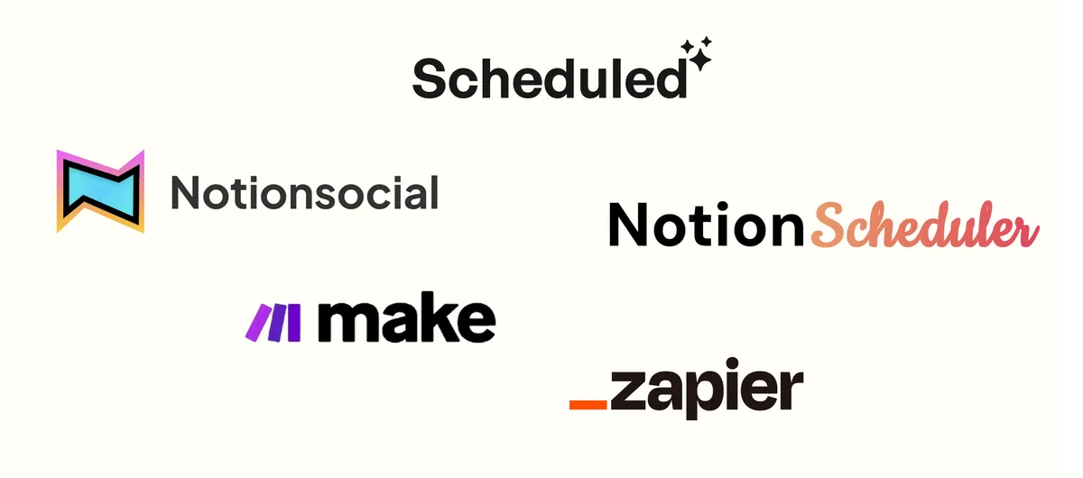 Best Notion Social Media Schedulers (2026 Comparison)